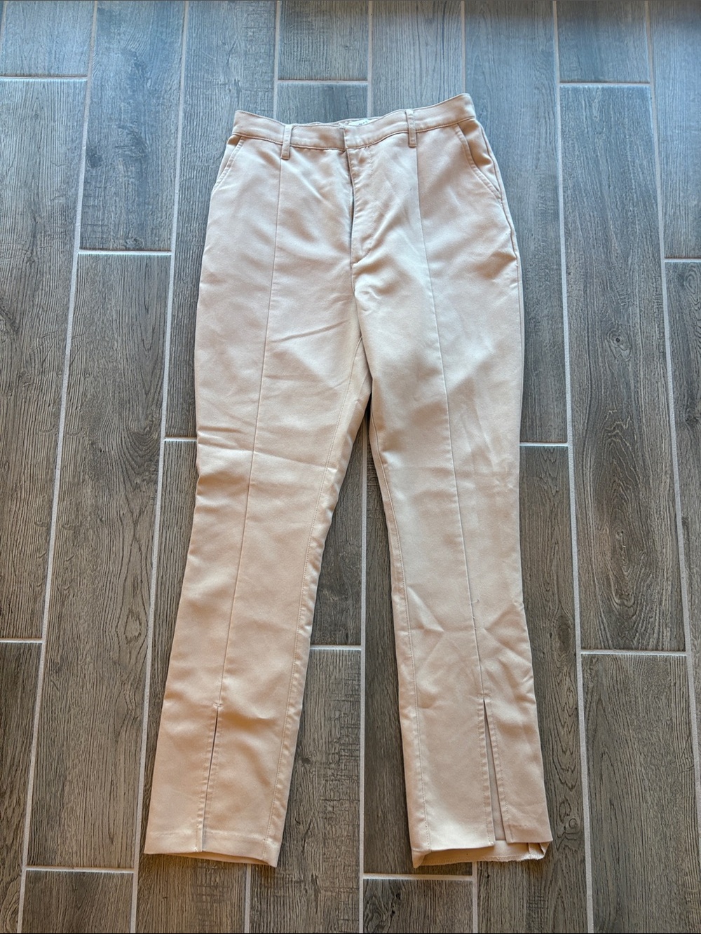 Abercrombie & Fitch Light Beige Chinos - Slim Straight